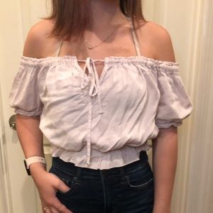 Off the shoulder top